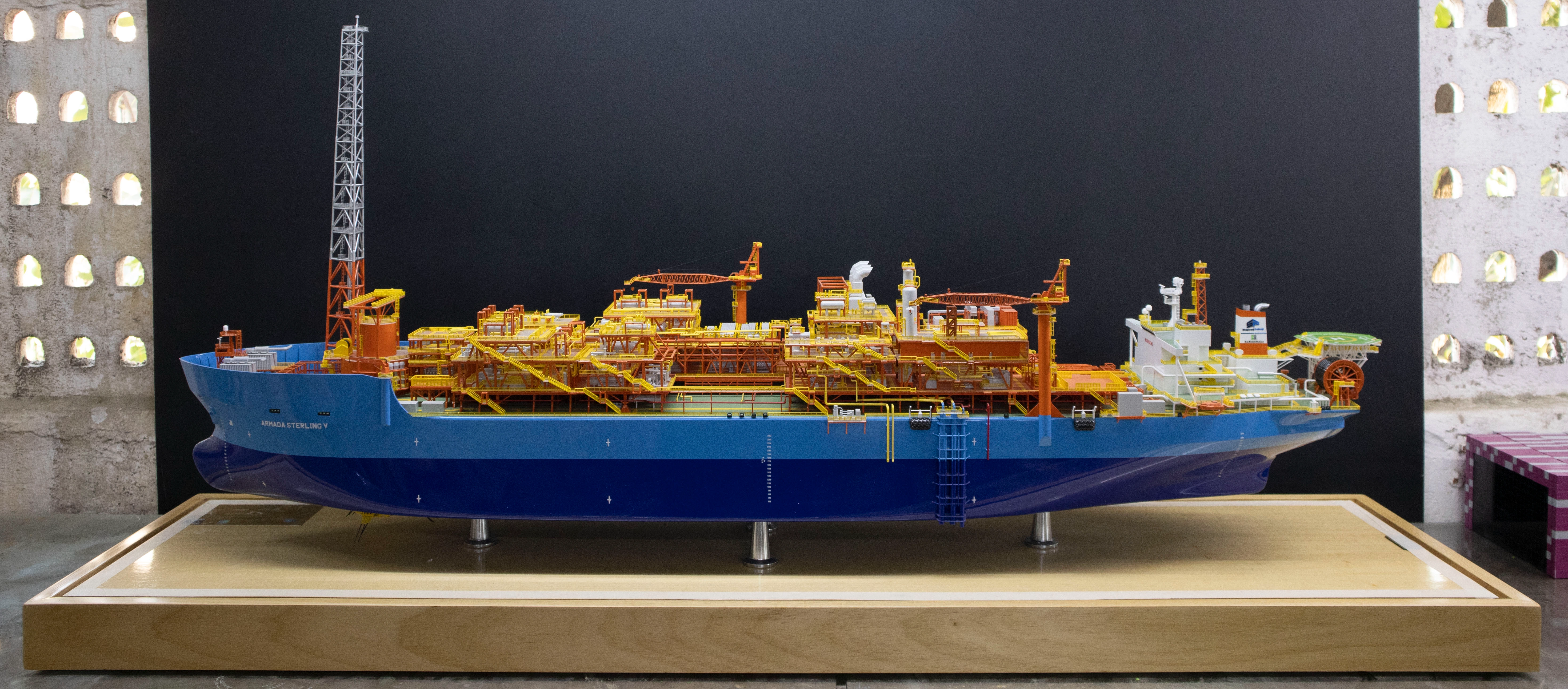 Singapore Ship Model